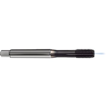 Fluteless machine taps for ISO metric fine threads